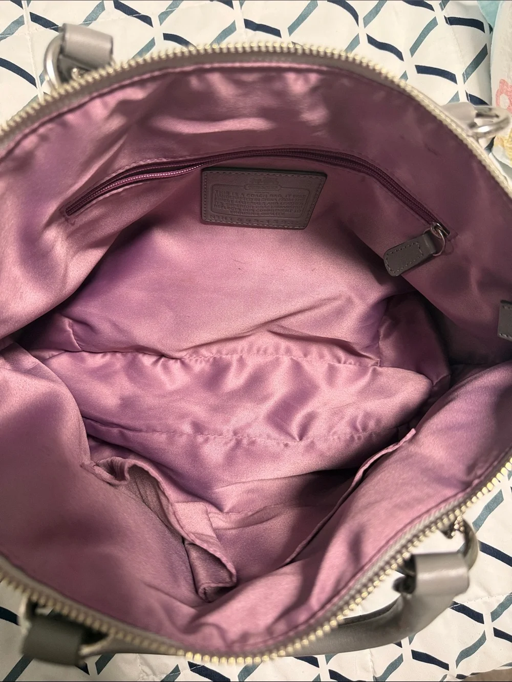 Coach Madison Dotted Op Art Sophia Satchel